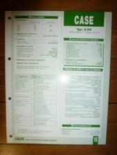 D206 - Fiche Technique Case IH