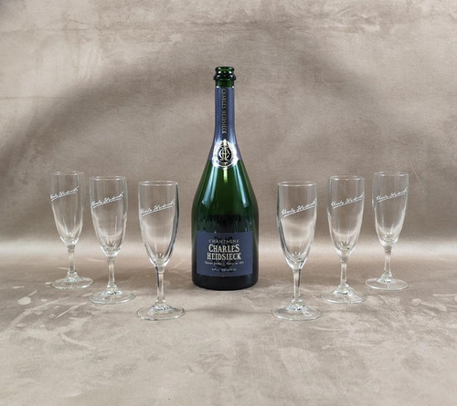 Lot flutes à champagne - lot,