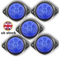 # 5 X 24V LED Bleu Feux de