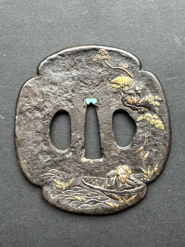 Tsuba garde sabre - garde, japonais