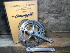 Pédalier Campagnolo Nuovo Record Colnago Strada 170 mm 52/47T avec plateau