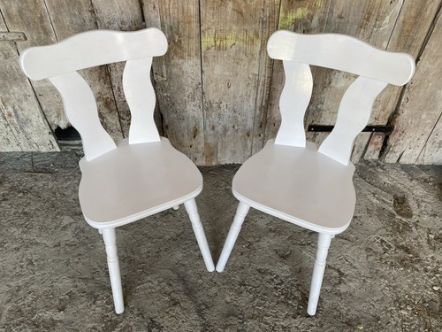 Paire chaise ancienne - paire,
