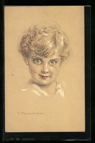 Carte postale artiste - carte,