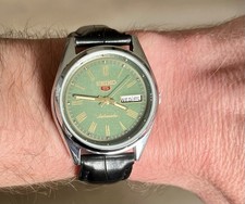 Montre vintage Seiko Mod Automatique + Bracelet Métal Neuf offert