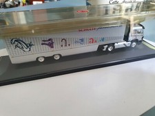1:87 - Herpa Mercedes-Benz SK agglomération valise-Semi-remorque/Schulte robinet