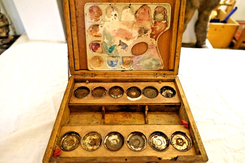 Mallette coffret boite peintre - coffret,
