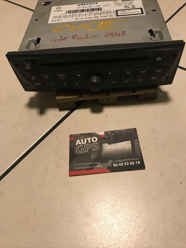 Autoradio gps renault - cd,