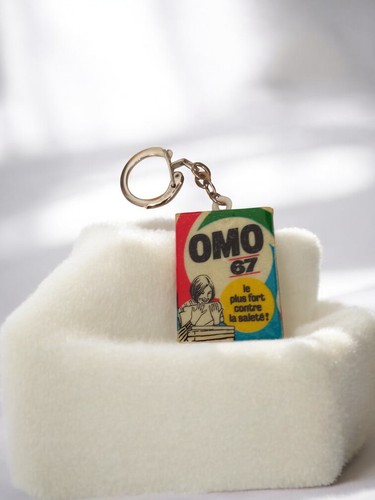 Porte clés publicitaire omo - publicitaire,