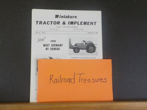 Miniature tractor implement - miniature,