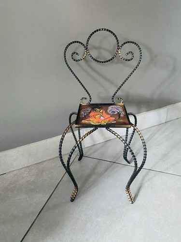 Porte plante fer - plante, en