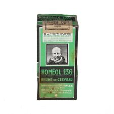 Ancienne boîte d' homéopathie Laboratoires Homéol / Rhume cerveau / médicament