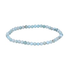 Bracelet en Larimar facetté 4