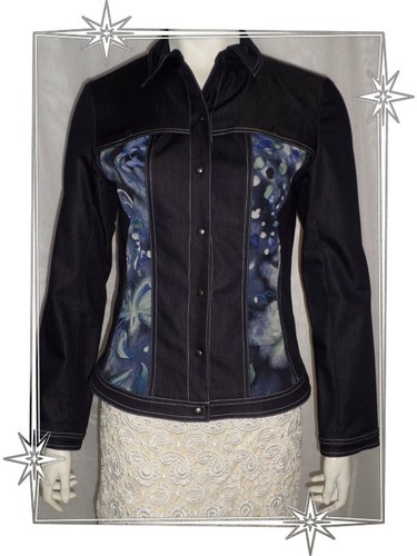 Veste blouson fantaisie - -,
