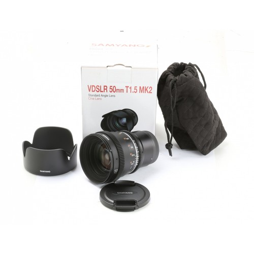 Samyang vdslr 50 mk 2 - vdslr,