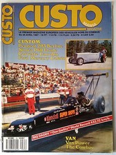 Custom n°35 du 04/1987; Peugeot 203 Berline/ Simca P60 Etoile/ Corvette Can-Am