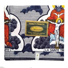 Rare Pagne Congolais SINTEXKIN Katanga RDC LA SAINTE TRINITÉ 