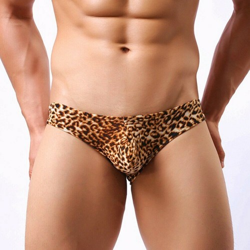 Hommes imprimé léopard slip - imprimé,