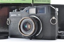 Appareil photo argentique Voigtlander BESSA R2 noir couleur Skopar 50mm...