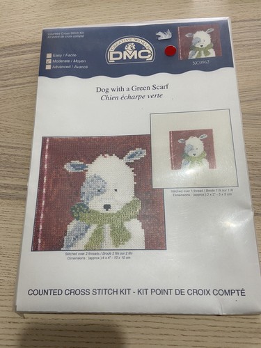 Kit point croix dmc - kit,