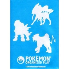 1 sleeve Raikou Entei Suicune Silhouette | Pokemon Organized Play! (2010)