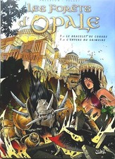 RARE EO BD COLLECTOR TIRAGE LIMITÉ ARLESTON + PELLET LES FORÊTS D'OPALE 1 & 2