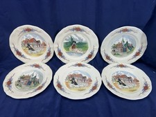 6 assiettes à fromages /