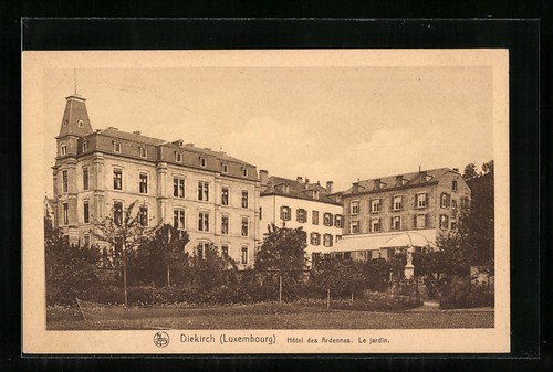 Cpa diekirch hotel des - cpa,