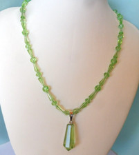 Collier fin en perles