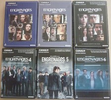 DVD Intégrale des saisons de 1 à 6 ENGRENAGES  TBE