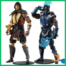 ✅ Figurine Scorpion Sub-Zero 18cm Mortal Kombat Action PVC Collection