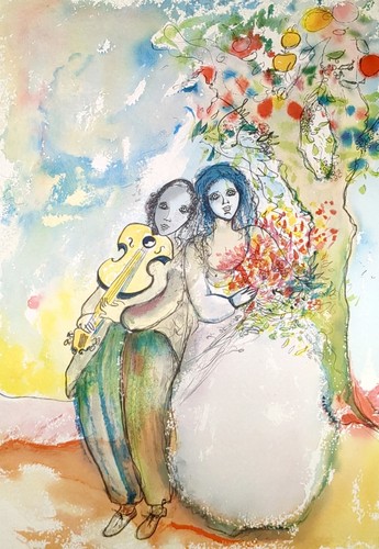 Raya sorkine couple au - :,