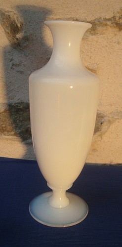 V49 grand vase cristal opaline - grand,