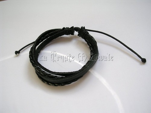 Bracelet cuir - bracelet,