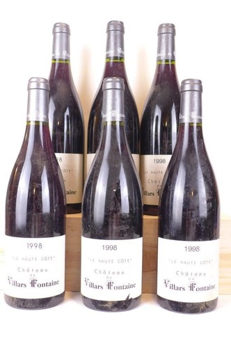 Lot bouteilles hautes - de, 6