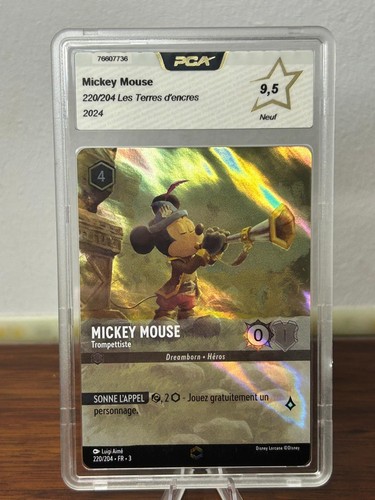 Carte disney lorcana mickey - disney,
