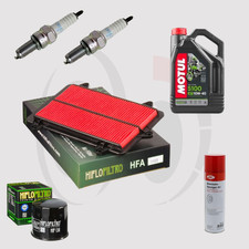 Kit Entretien Premium pour SUZUKI TL 1000 R de 1998 à 1999 Huile MOTUL 5100 10w4