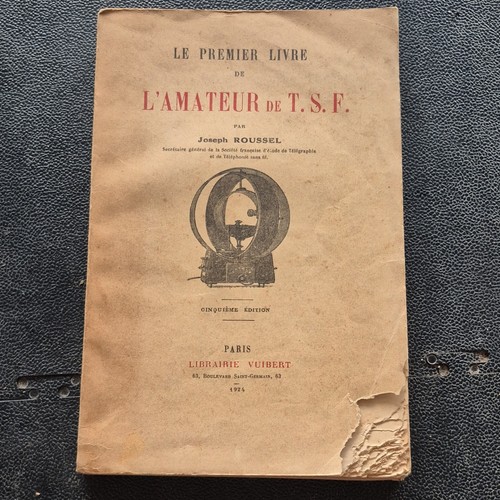 Livre ancien 1924 premier - ancien, 1924-le