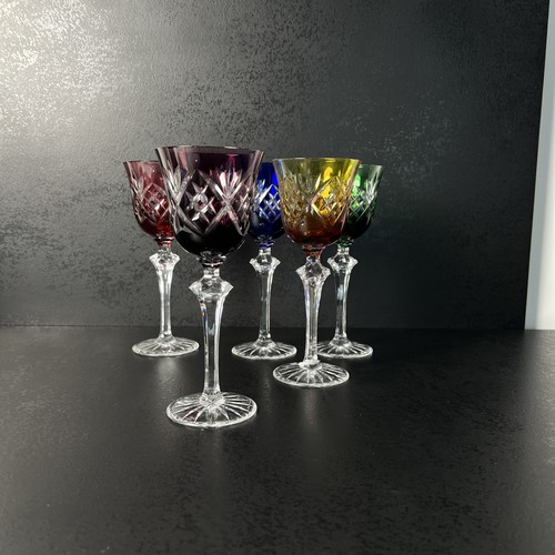 Lot verres vin - 5, rhin