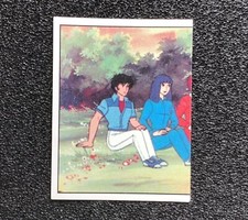 B04 Image JEANNE et SERGE 1989 PANINI n° 161 Volley Ball ATAKKA YU Kodansha