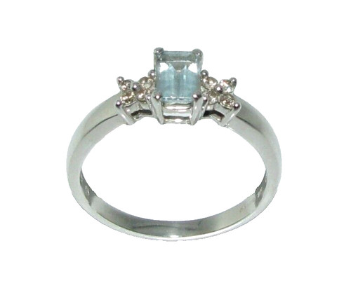 Bague blanc 9 - blanc, carats
