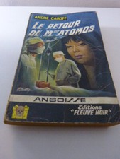 andré caroff, le retour de mme atomos  , angoisse , fleuve noir (cp105)