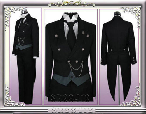 Black butler kuroshitsuji cos - black,