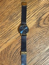 Montre Quantième bleu