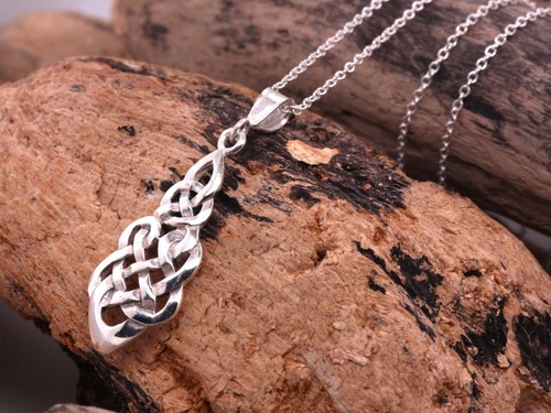 Pendentif collier argent - en,