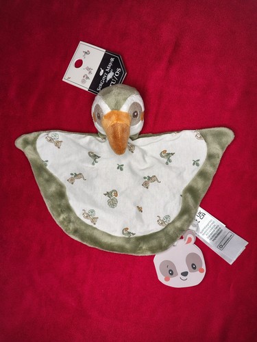 Doudou plat oiseau - plat, oiseau/toucan