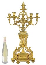 CHANDELIER Kaminuhr Empire