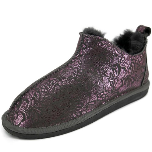 Dames chaussons laine - dames,