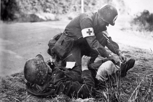 Ww2 medic normandie - us,