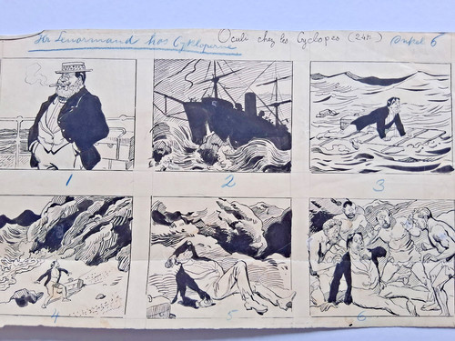 Planche originale non - planche, bd