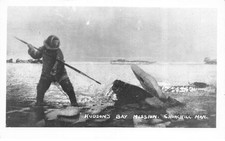 CANADA #FG61744 HUDSON'S BAY MISSION CHURCHILL MAN CARTE PHOTO